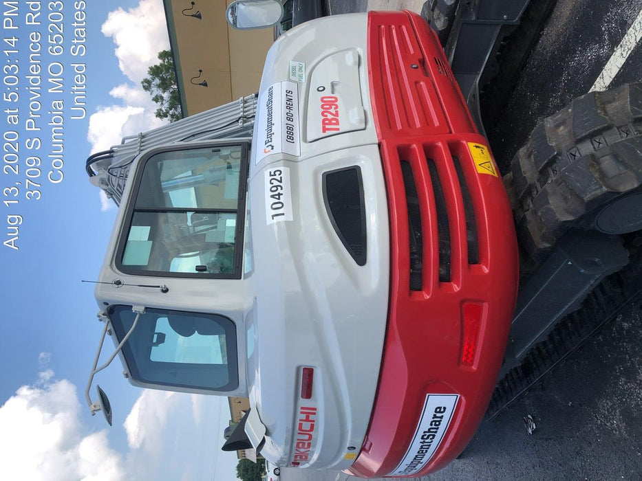 2020 TAKEUCHI TB290C