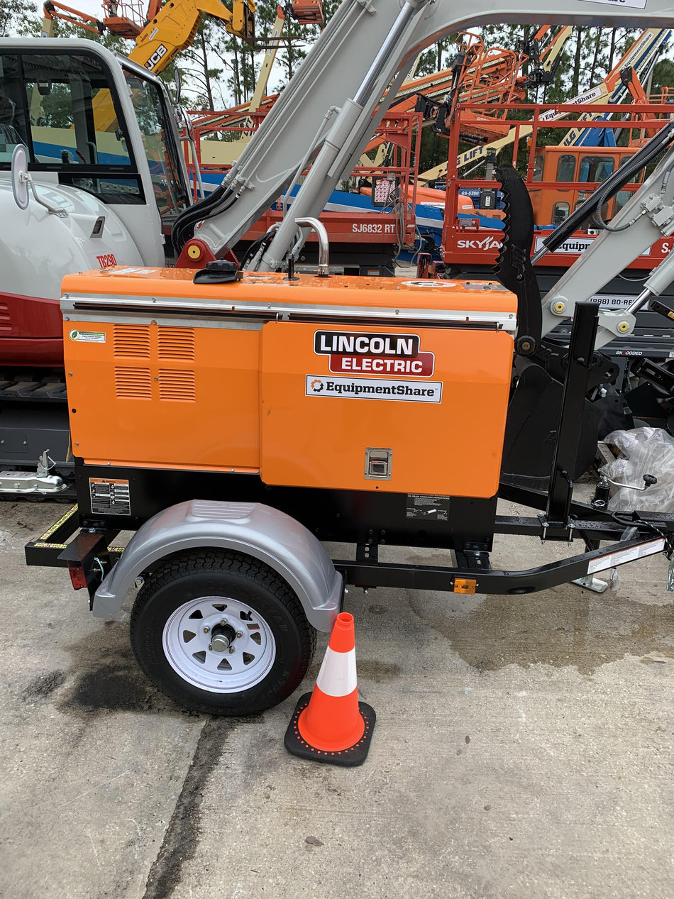 2022 Lincoln Electric LE400 Kubota V1505, Trlr, Cable Rack, Light Kit, ES Decals, T3
