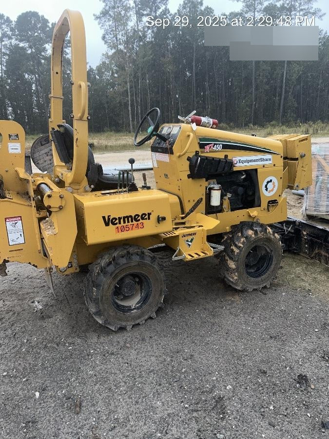2020 VERMEER RTX450