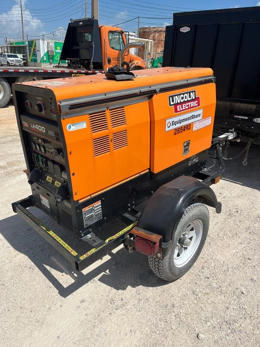 2022 Lincoln Electric LE400 Kubota V1505, Trlr, Cable Rack, Light Kit, ES Decals, T3