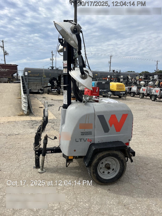 2019 Wacker Neuson LTV6L-MH Wacker Neuson LTV6L Mobile Light Tower w/Fuel Level Sensor Installed