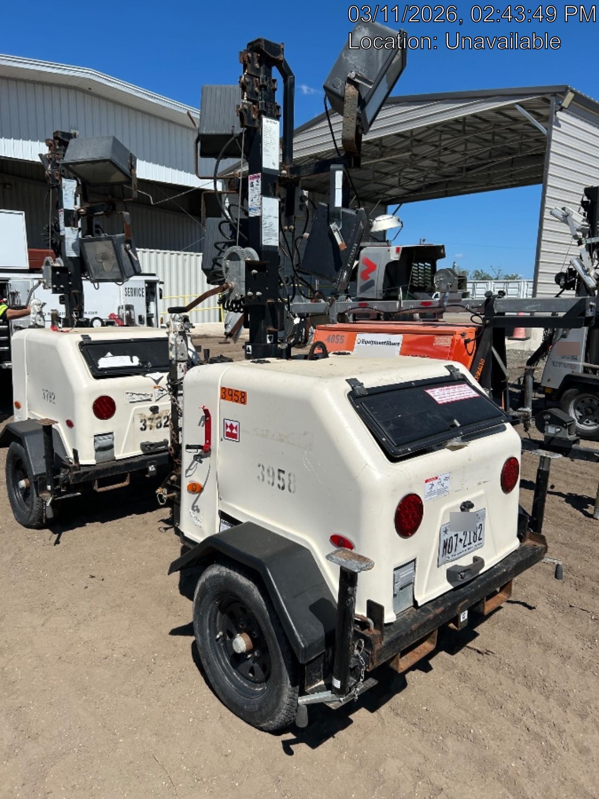 Genie RL4V2 RL4V2- 6KW, 60 HZ GENERATOR W 10.7 HP KOHLER DIESEL