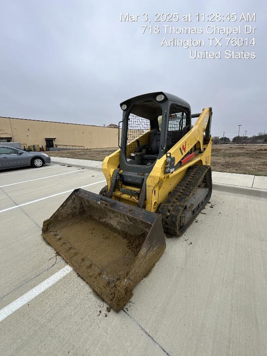 2018 Wacker Neuson ST31 ST31 8k Tracked Skid Loader, Canopy, 2 speed, Bucket Leveling , Selectable EH Controls, Variable speed fan, Cyclonic precleaner, 75" Bucket LP w/ smooth bolt on edge