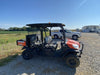 2022 Kubota RTV-X1140W-H Plastic Canopy, Windshield Acrylic Clear, LED Strobe Light, Wire Harness Kit, Back up Alarm