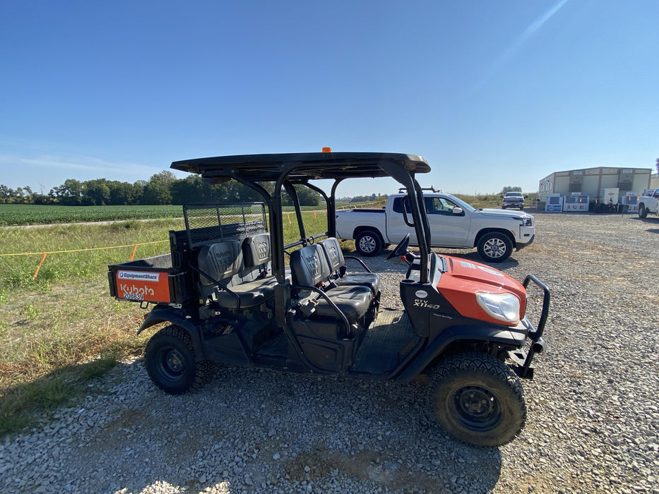 2022 Kubota RTV-X1140W-H Plastic Canopy, Windshield Acrylic Clear, LED Strobe Light, Wire Harness Kit, Back up Alarm