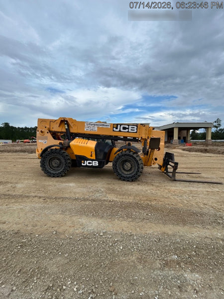 2019 JCB 510-56 Canopy, 74 HP, Solid Tires, STD Worklight, Beacon, Aux Hydraulics, Lifting Eye, Back up Alarm w/66" Carriage/60" Forks