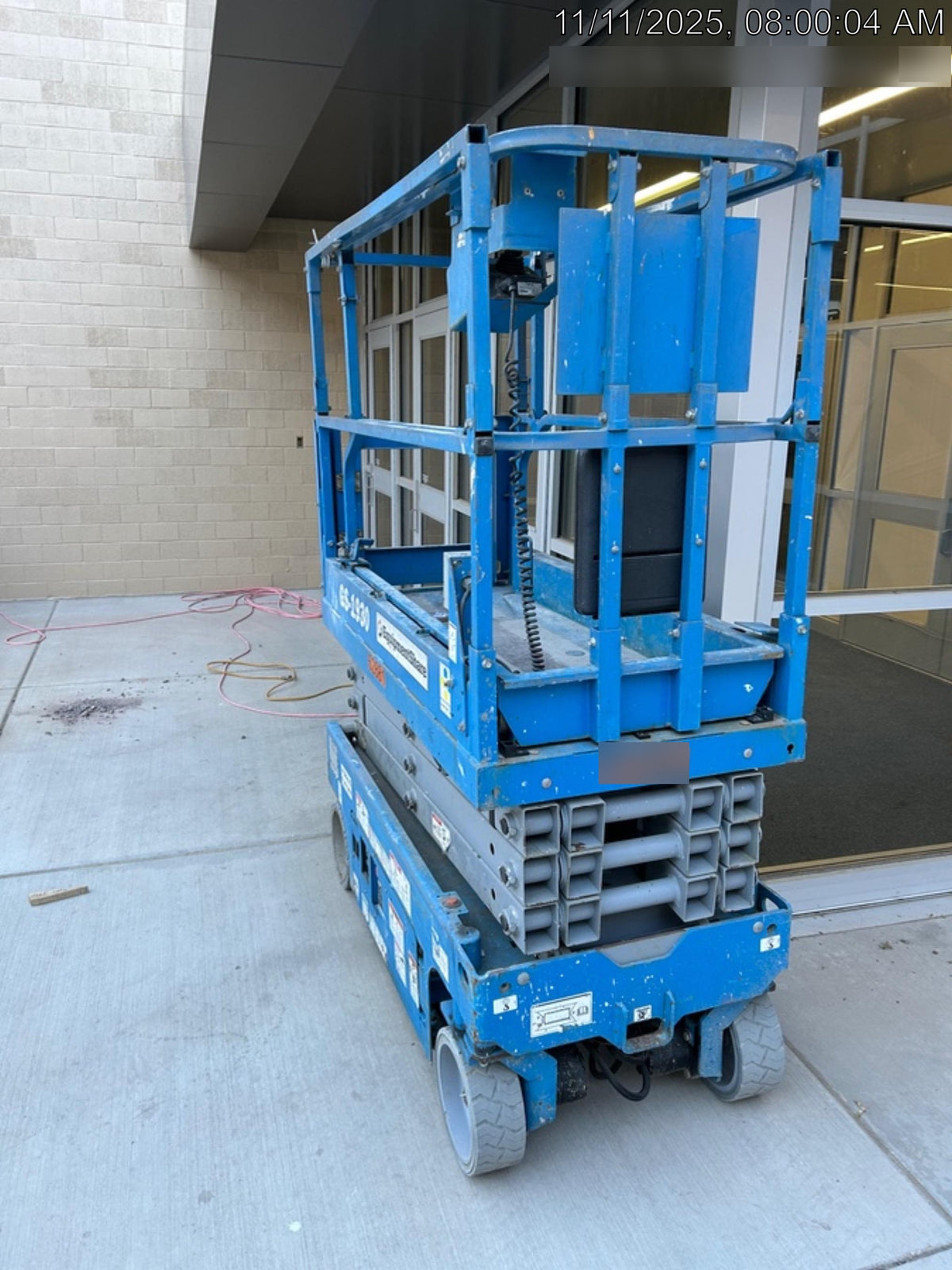 2020 Genie GS-1930 Solid Non Marking Tires, Beacon, Folding rails with half height swing gate