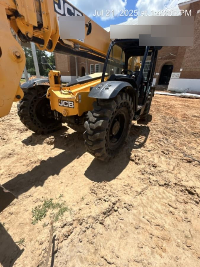 2020 JCB 509-42 Canopy, Solid Tires, Work Lights, Beacon, Aux Hydraulics, Back up Alarm, Lifting Eye, ES Decals