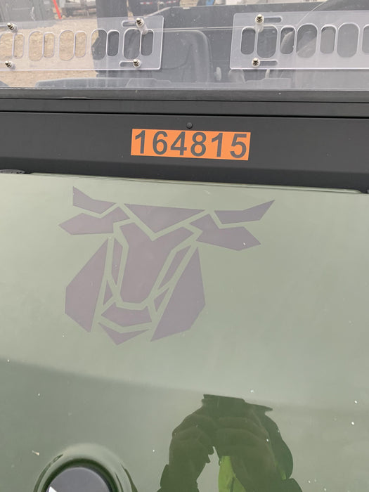 2021 Yanmar YU1000 Canopy, Steel Wheel, Poly WindShield, Beacon, Backup Alarm