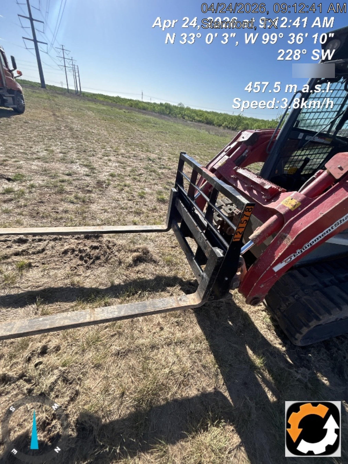 2021 PALADIN 48" Pallet Fork Assembly