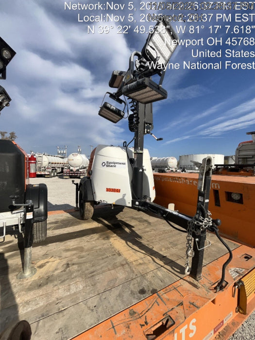 2023 Generac MLT2 Diesel, Flex Switch 120V Input, Powerzone Controller, (4) 320W LED Lights, 4kW Generator, 39.9 Gal Fuel Tank, 2" Ball, T3