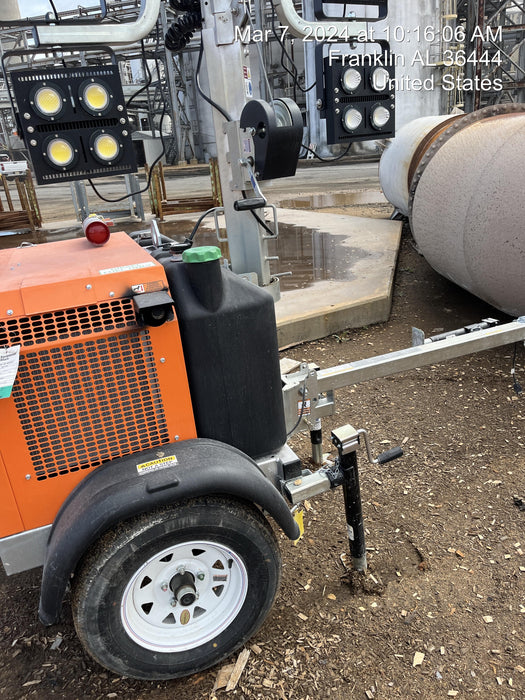 2023 Wanco WLTT-4MM4K Diesel, Deep Sea Controller, Shore Power Plug, Auto Start, (4) 350W LED Floodlights, 4kW Generator, 60 Gal Fuel Tank, 2" Ball, T3