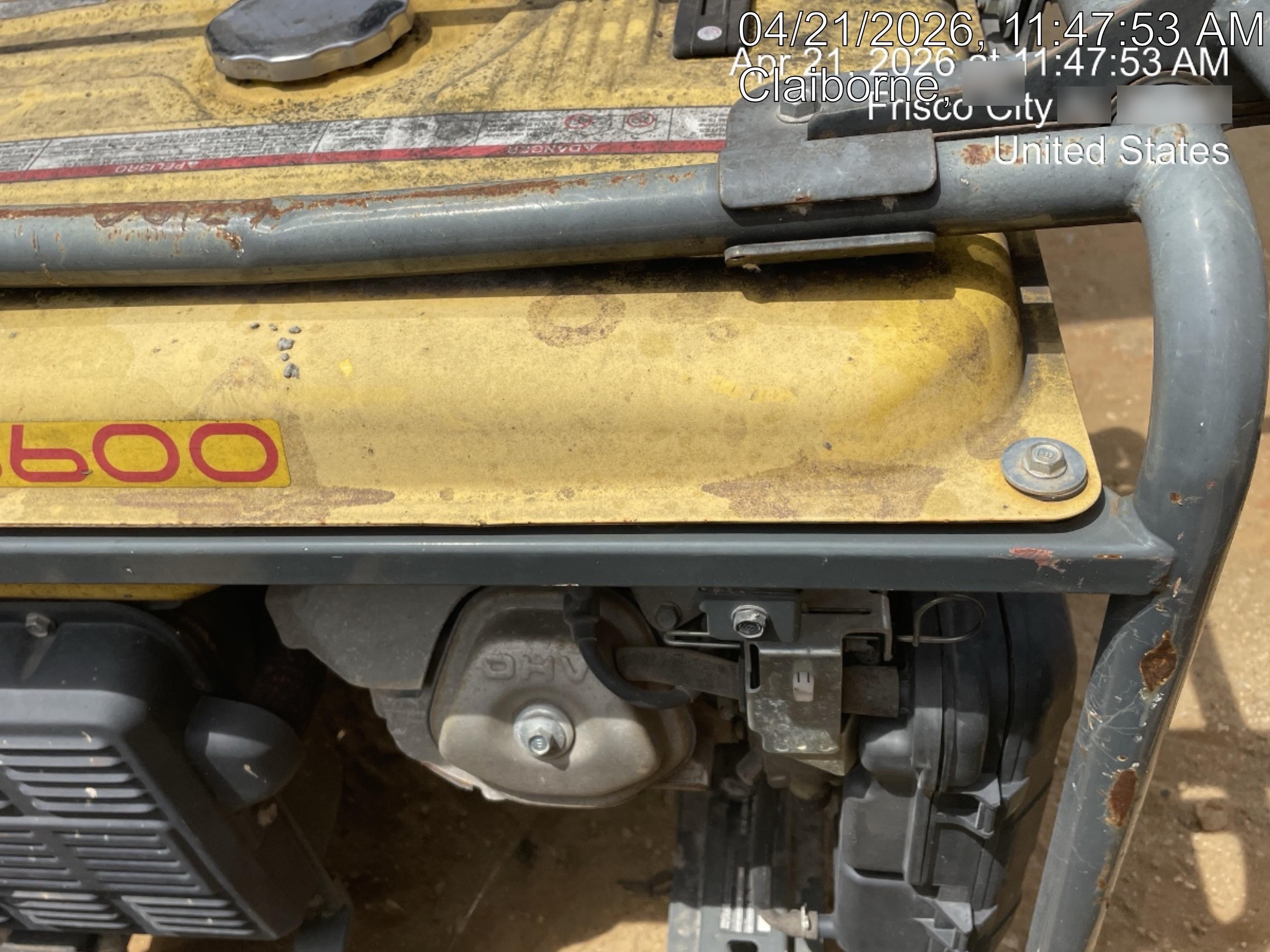 2020 Wacker Neuson GP6600A GP6600A GENERATOR,EPA, NON-CSA, WHEEL KIT