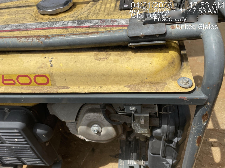 2020 Wacker Neuson GP6600A GP6600A GENERATOR,EPA, NON-CSA, WHEEL KIT