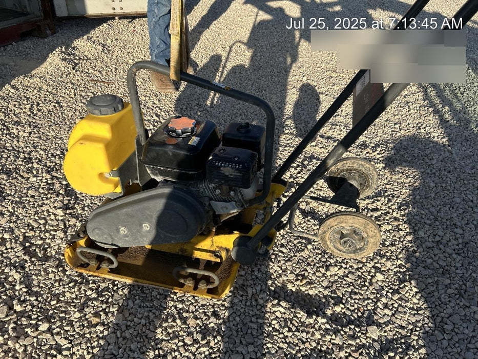 2021 Wacker Neuson VP1550AW Plate Compactor w/ Water Tank