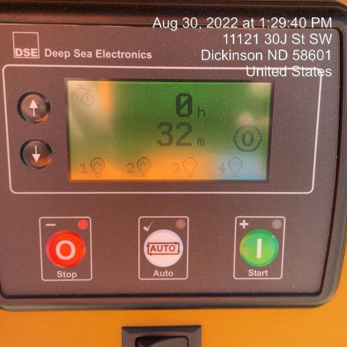 2022 Allmand NLV3GR (4) LED Light Fixture 350W, 23' Vertical Mast, 3kW Prime, Towable, ES Decals, T3