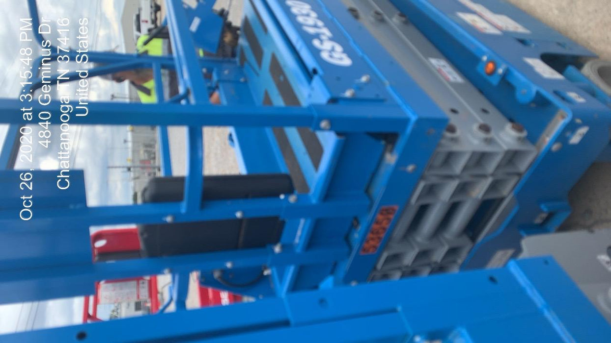 2019 Genie GS-1930 Fixed Rails with Chain Entry