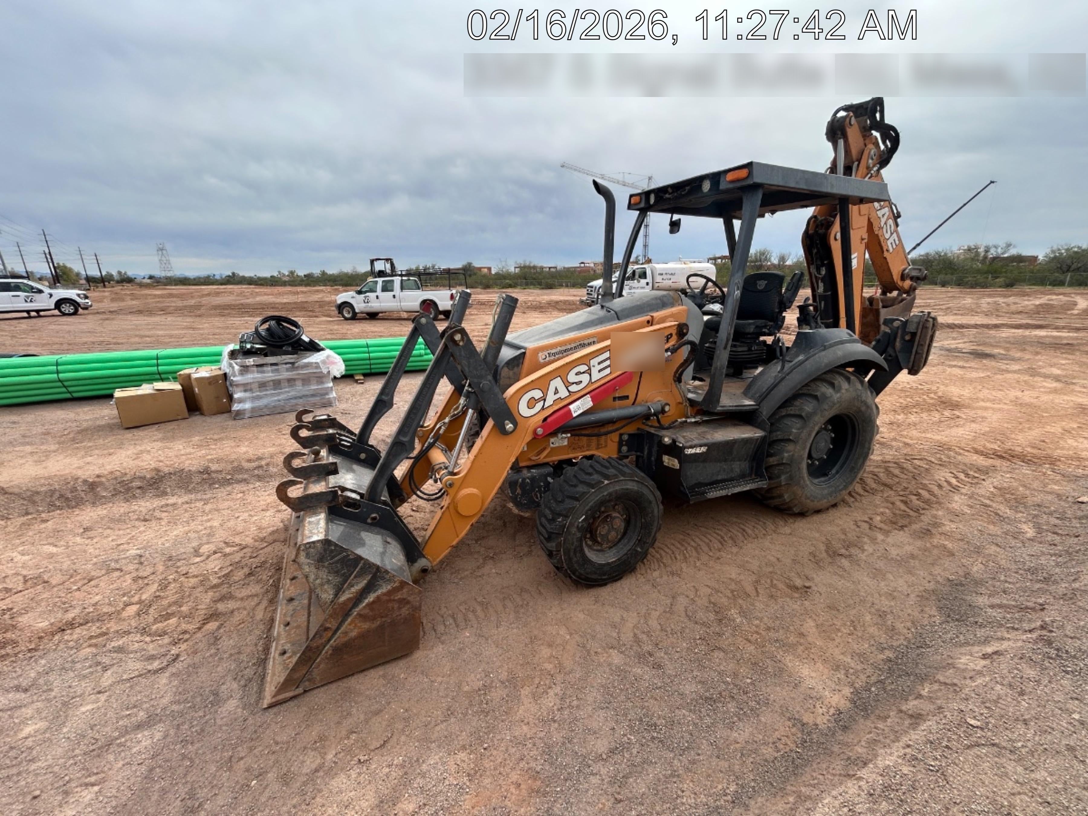 2020 CASE 580N EP - Extendable Backhoe