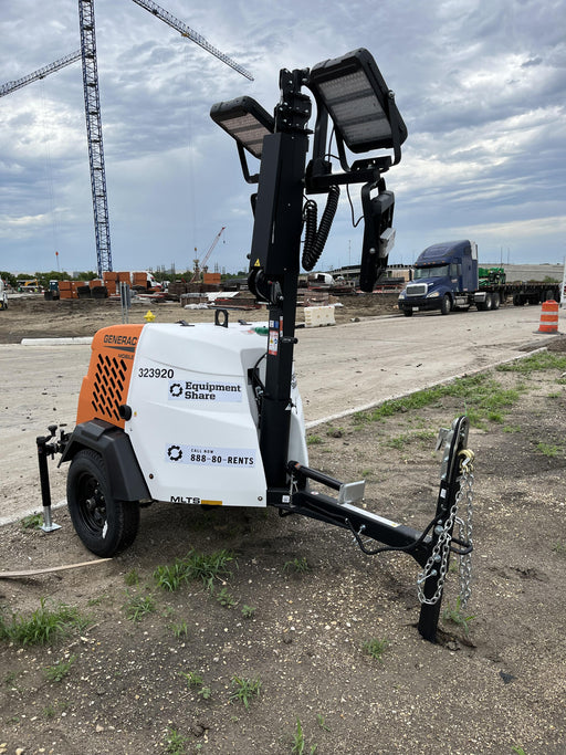 2023 Generac MLT2 Diesel, Flex Switch 120V Input, Powerzone Controller, (4) 320W LED Lights, 4kW Generator, 39.9 Gal Fuel Tank, 2" Ball, T3
