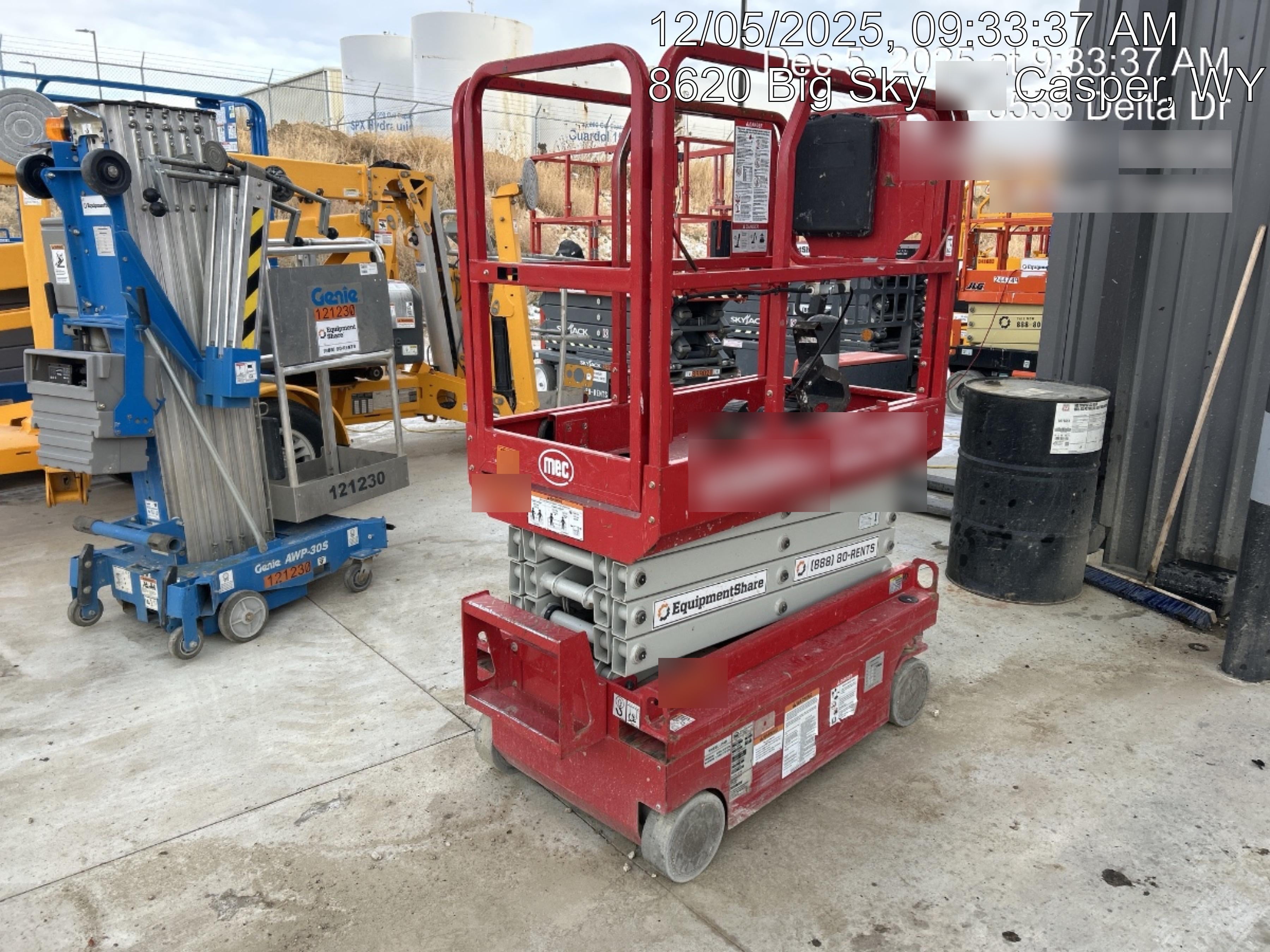 2019 MEC 1330SE Standard Options