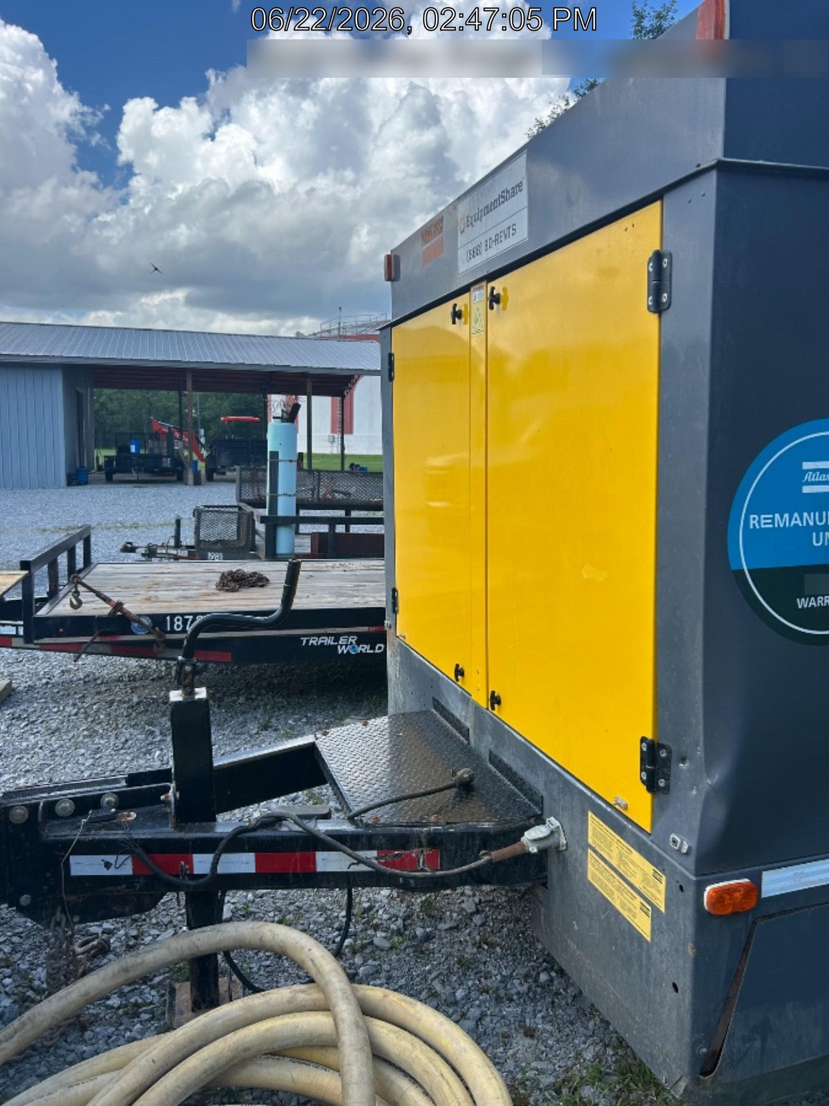 2022 ATLAS COPCO XRVS 1000 Tier 3 Reman