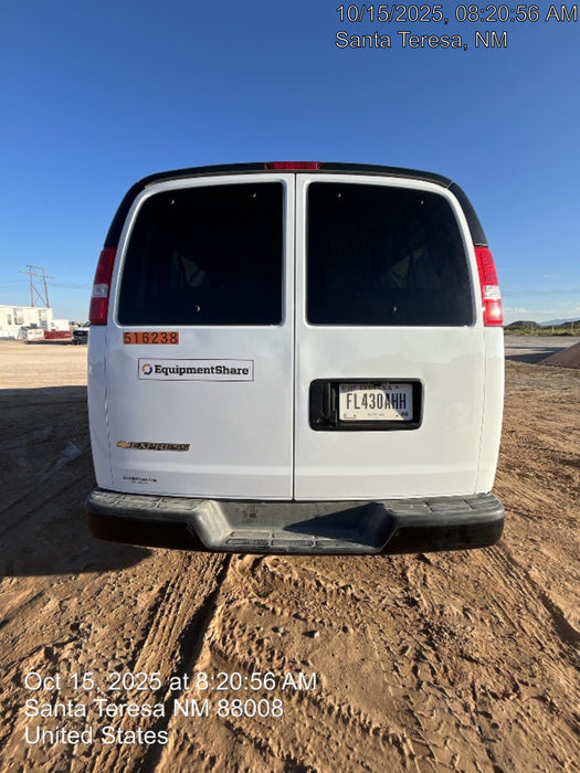 2025 CHEVROLET Express Van - Rental