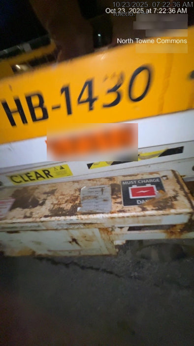 2016 Custom Equipment HB-1430 Standard Rental Specs