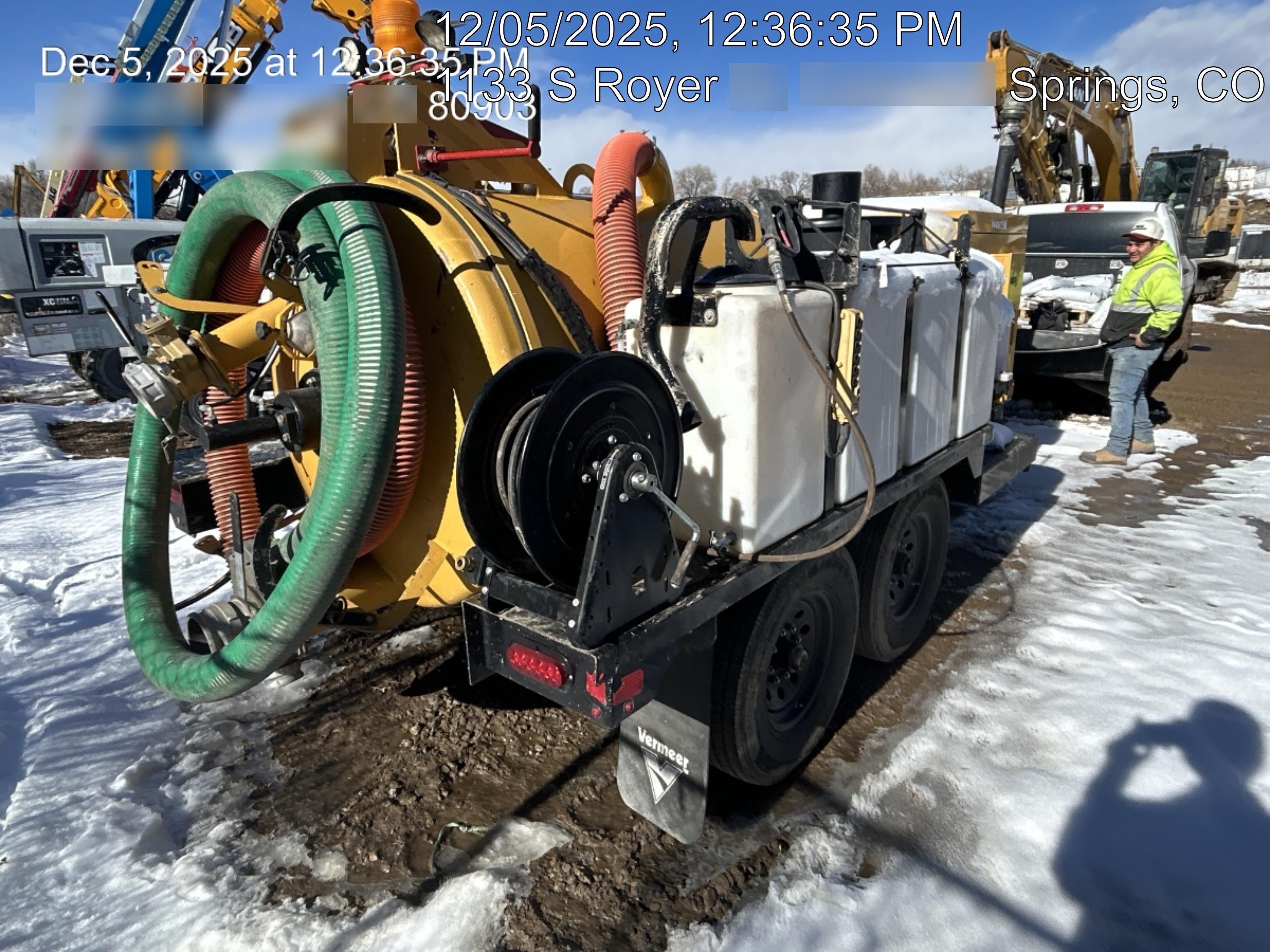 2022 Vac-Tron LP573XDT T4 Koehler Diesel Engine, 500 Gallon Debris Tank, x2 100 Gallon Water Tanks