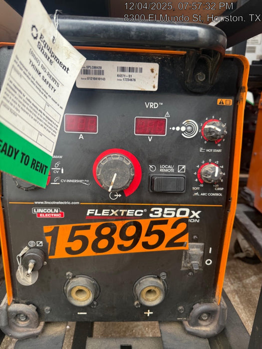 2021 LINCOLN ELECTRIC FLEXTEC 350X