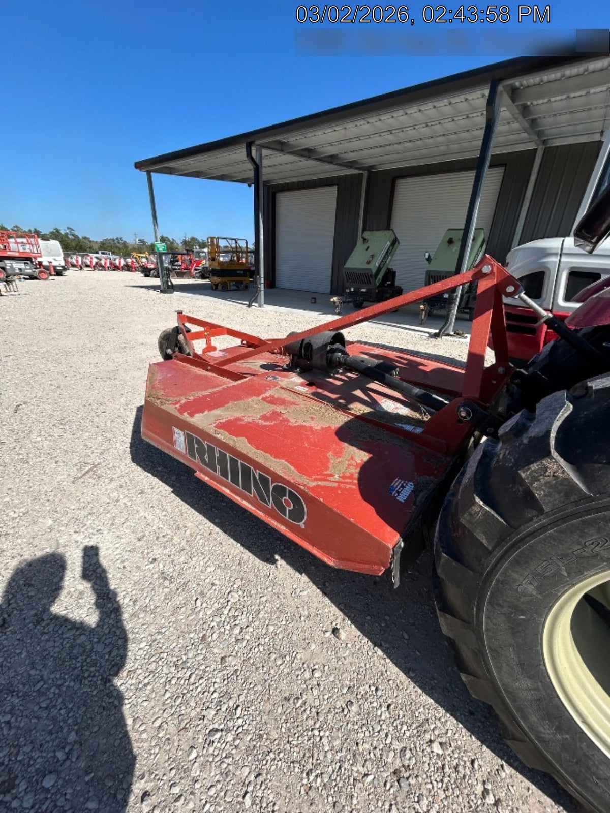 2025 RHINO TW16 Rotary Cutter
