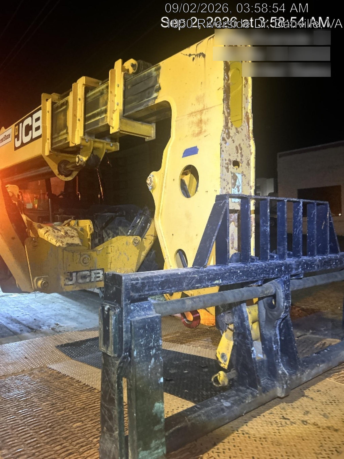 2020 JCB 512-56 Canopy, 74Hp, Solid Tires, Work Lights, Beacon, Aux Hydraulics, Back up Alarm, Lifting Eye, ES Decals