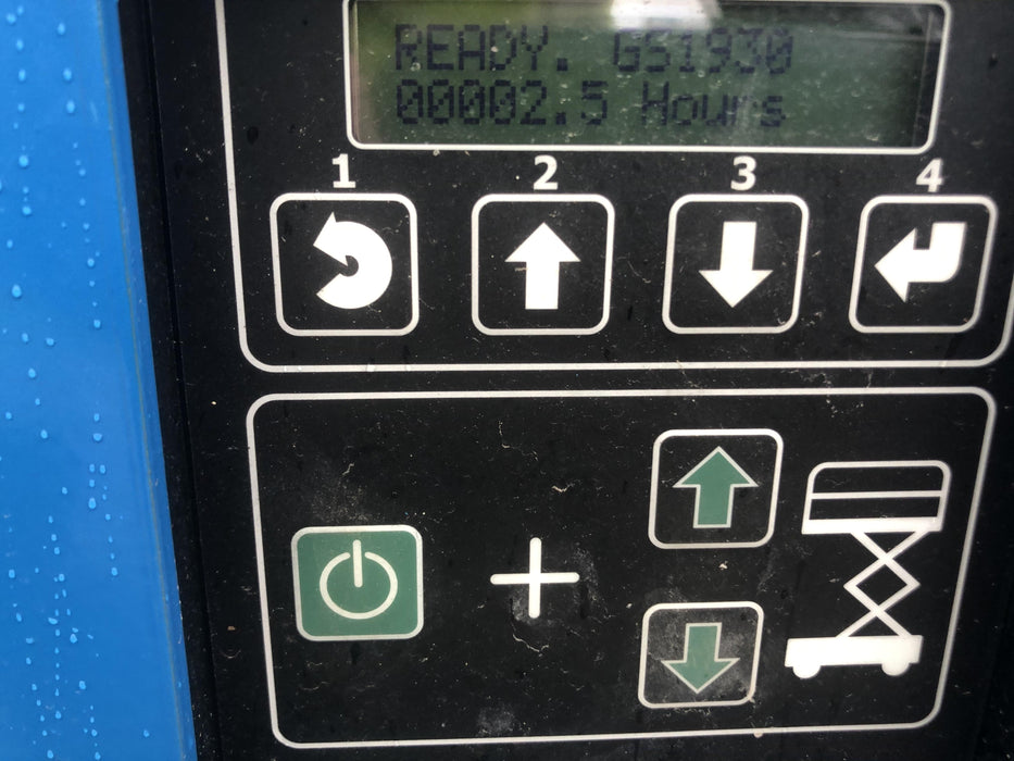 2019 Genie GS-1930 Fixed Rails with Chain Entry