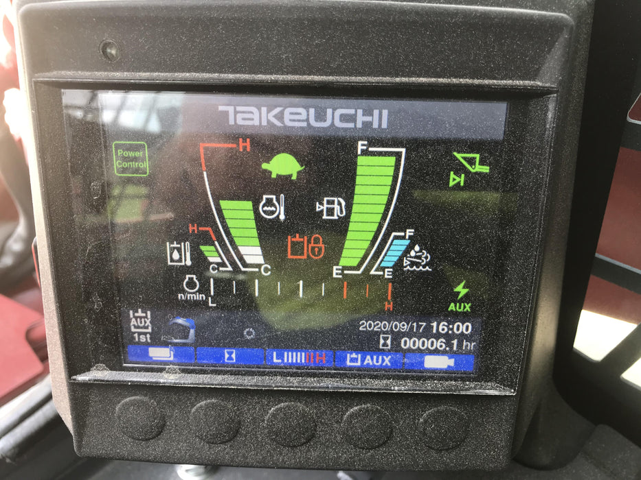 2020 Takeuchi TL12V2-CR Cab, Rubber Track