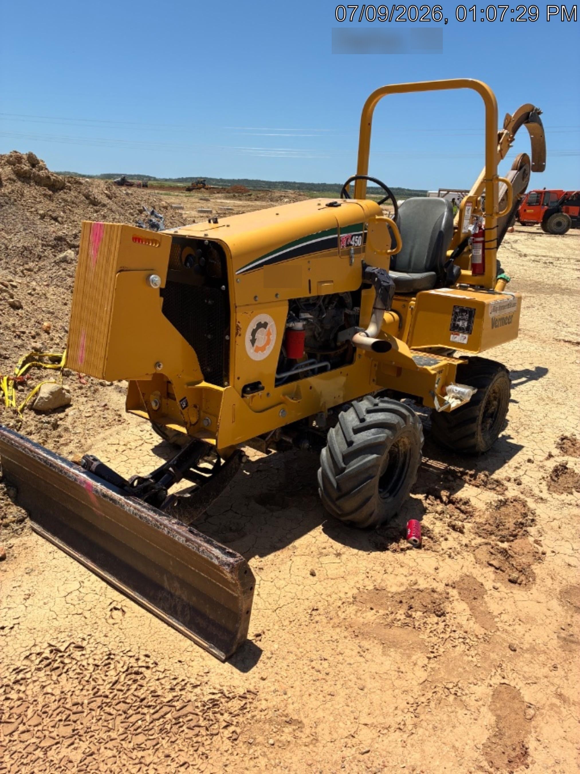 2019 VERMEER RTX450