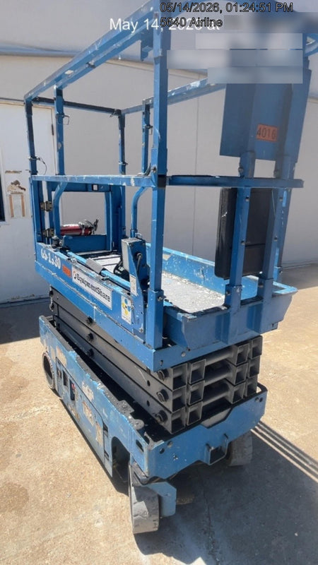 2020 Genie GS-1930 Solid Non Marking Tires, Beacon, Folding rails with half height swing gate