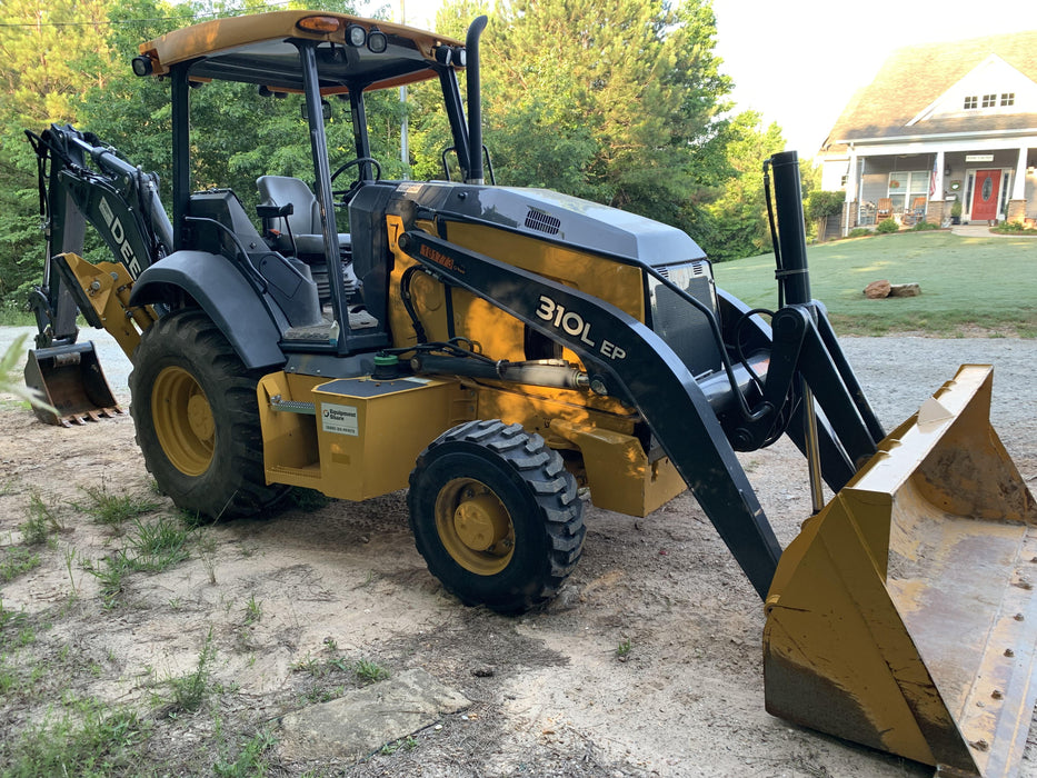 2020 John Deere 310LEP Canopy, 4WD, Standard Stick, Pilot Controls, 2 Way Hydraulics, TAG Manual QC
