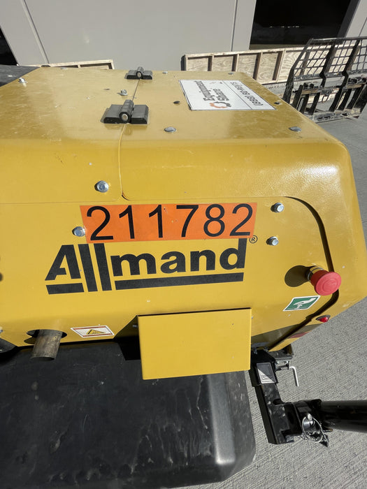 2022 Allmand NLV3GR (4) LED Light Fixture 350W, 23' Vertical Mast, 3kW Prime, Towable, Deep Sea L401, Leveling Jacks, Yanmar T4F 5.8hp