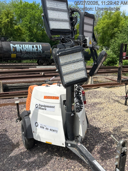 2023 Generac MLT2 Diesel, Flex Switch 120V Input, Powerzone Controller, 
(4) 320W LED Lights, 4kW Generator, 39.9 Gal Fuel Tank, 2" Ball, T3