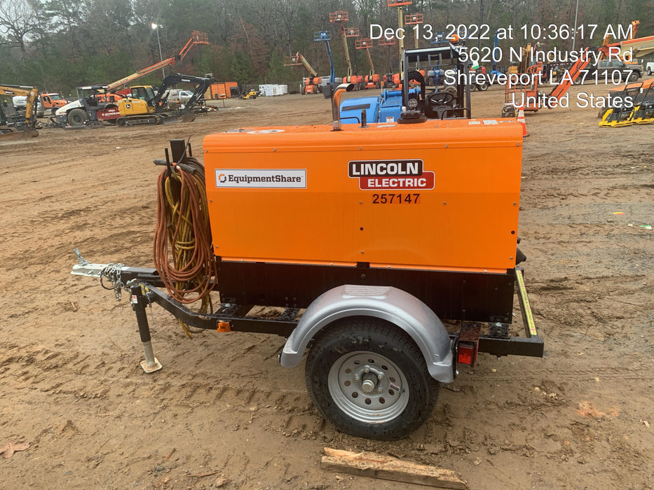 2022 Lincoln Electric LE400 Kubota V1505, Trlr, Cable Rack, Light Kit, ES Decals, T3