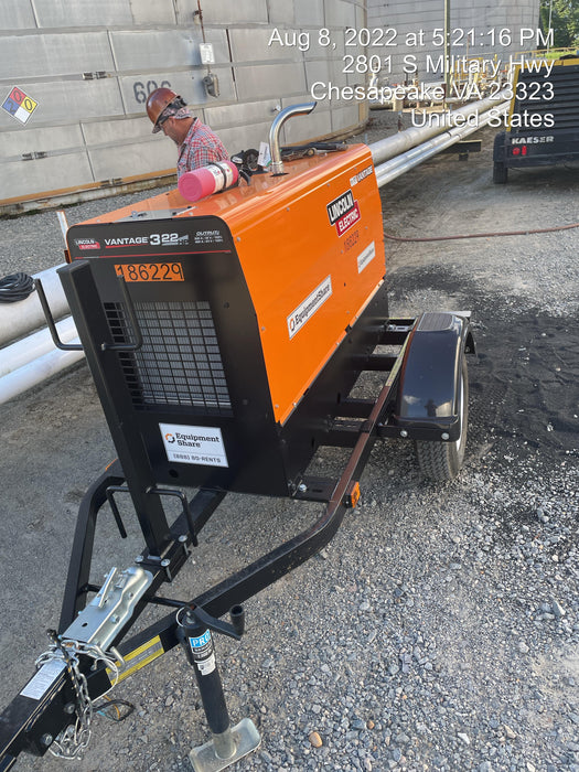 2021 Lincoln Electric Vantage 322 VANTAGE 322 READY-PAK 3