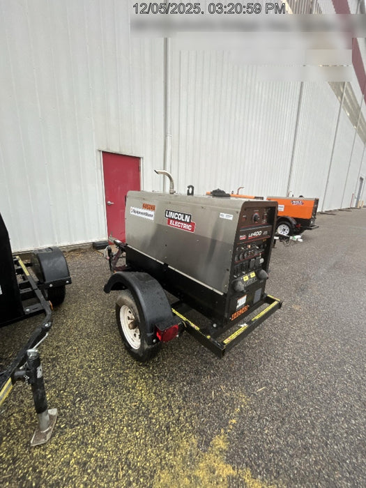 2024 Lincoln Electric LE400 Kubota V1505, Trlr, Cable Rack, Light Kit, ES Decals, T3