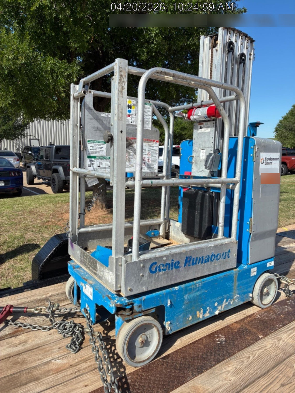 2018 GENIE GR-20