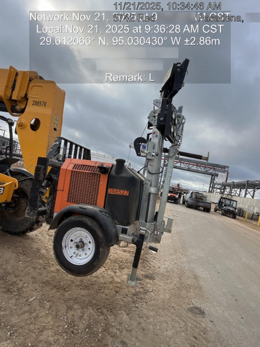 2024 Wanco WLTT-4MM4K Diesel, Deep Sea Controller, Shore Power Plug, Auto Start, (4) 350W LED Floodlights, 4kW Generator, 60 Gal Fuel Tank, 2" Ball, T3