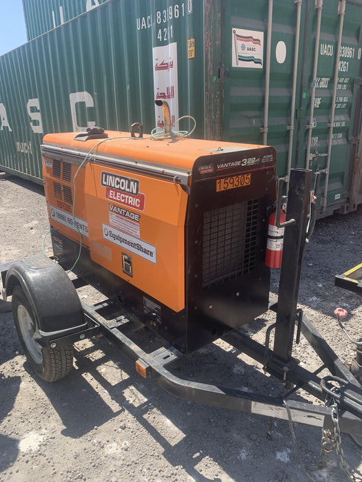 2022 Lincoln Electric LE400 Kubota V1505, Trlr, Cable Rack, Light Kit, ES Decals, T3