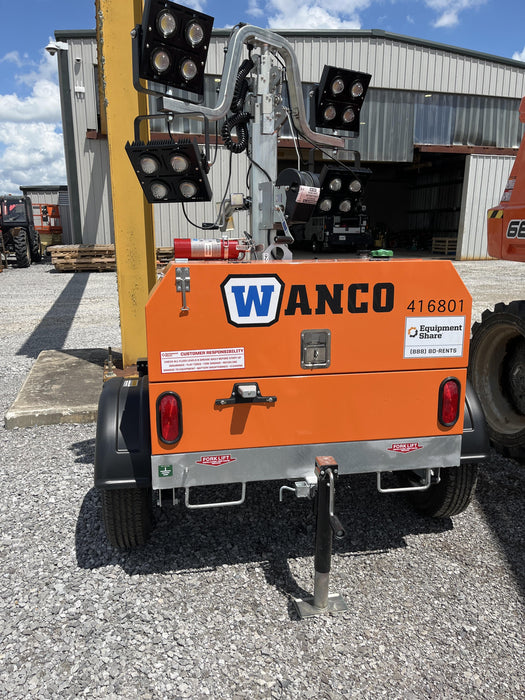 2024 Wanco WLTT-4MM4K Diesel, Deep Sea Controller, Shore Power Plug, Auto Start, (4) 350W LED Floodlights, 4kW Generator, 60 Gal Fuel Tank, 2" Ball, T3