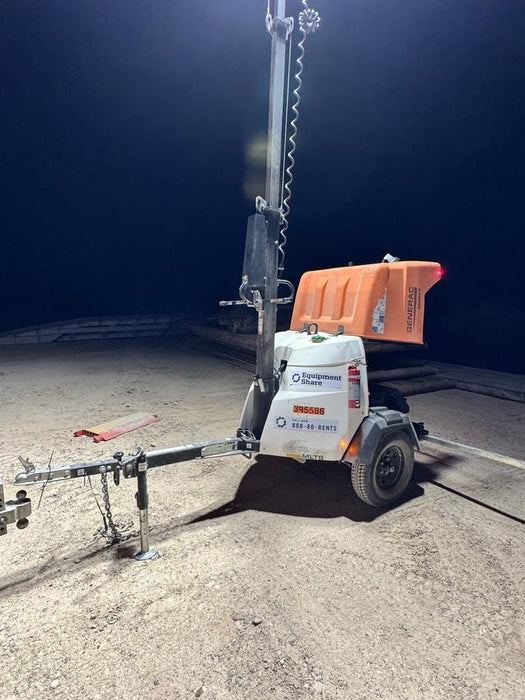 2024 Generac MLT2 Diesel, Flex Switch 120V Input, Powerzone Controller, 
(4) 320W LED Lights, 4kW Generator, 39.9 Gal Fuel Tank, 2" Ball, T3