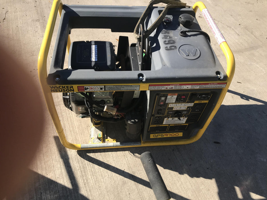 2018 Wacker Neuson GPS9700V Wacker Neuson GPS9700V Portable Generator