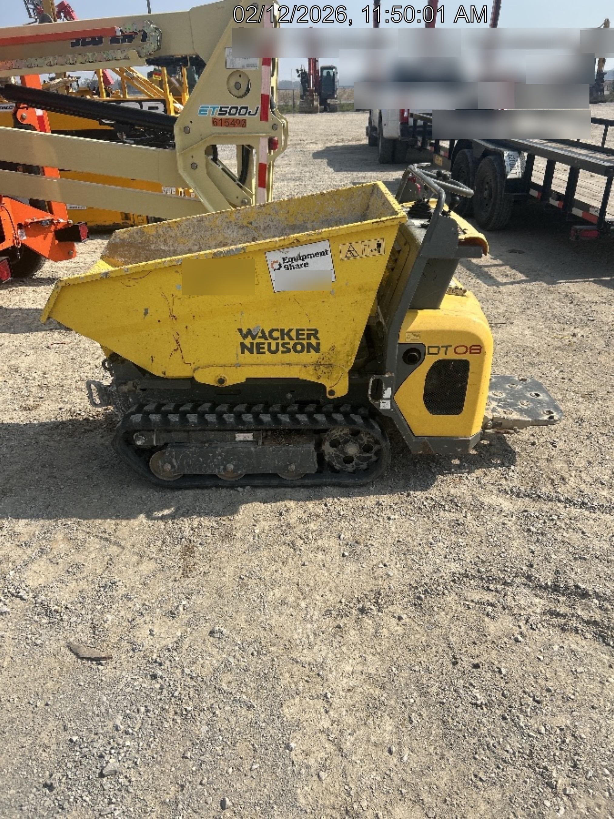 2019 WACKER NEUSON DT08