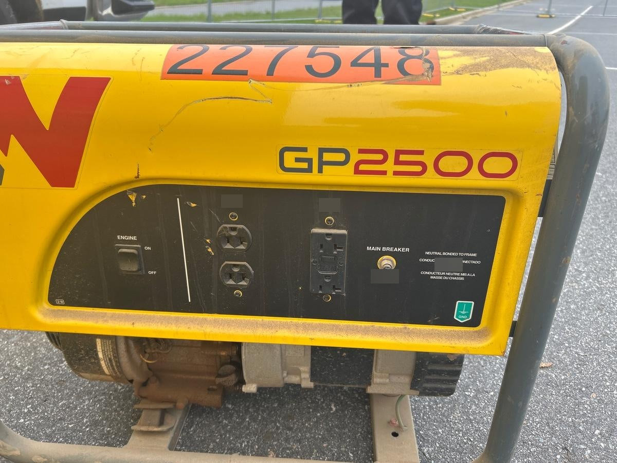 2022 WACKER NEUSON GP2500A