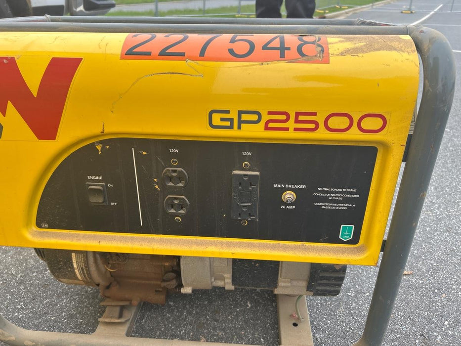 2022 WACKER NEUSON GP2500A